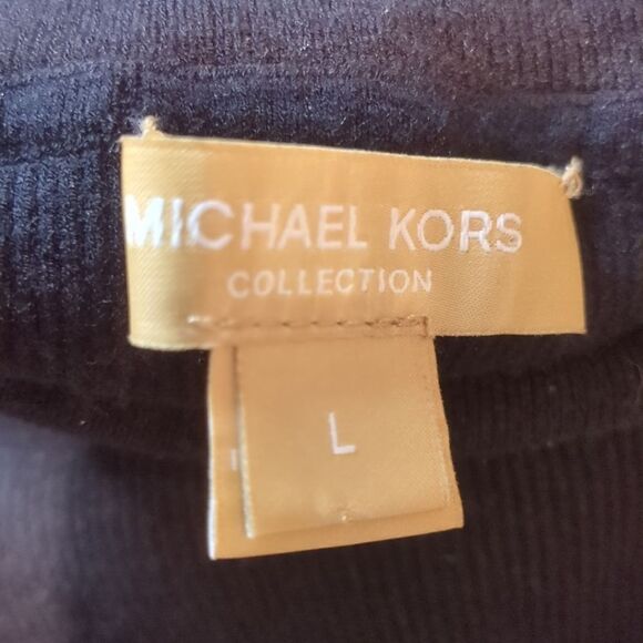 Michael Kors Collection Black Turtleneck Large - Picture 6 of 8